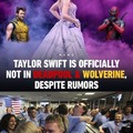 Taylor Swift will not be on Deadpool 3