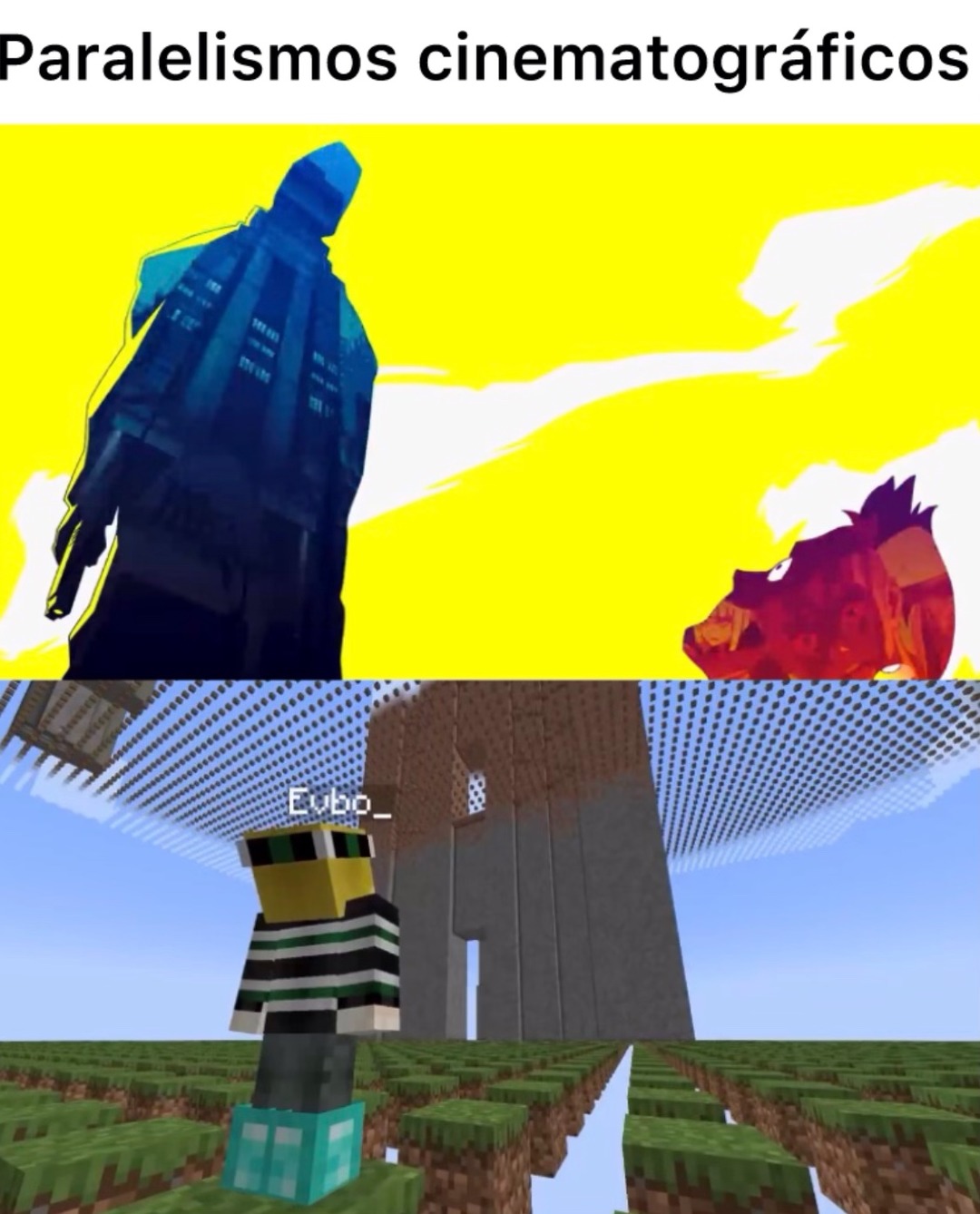 Cyberpunk y Parkour civilization - meme