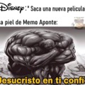 Contexto: Memo Aponte hace videos haciendo Cosplay de películas de Disney. Se pinta la piel como con 2 litros de pintura