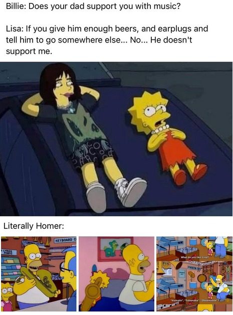 Lisa is... - meme
