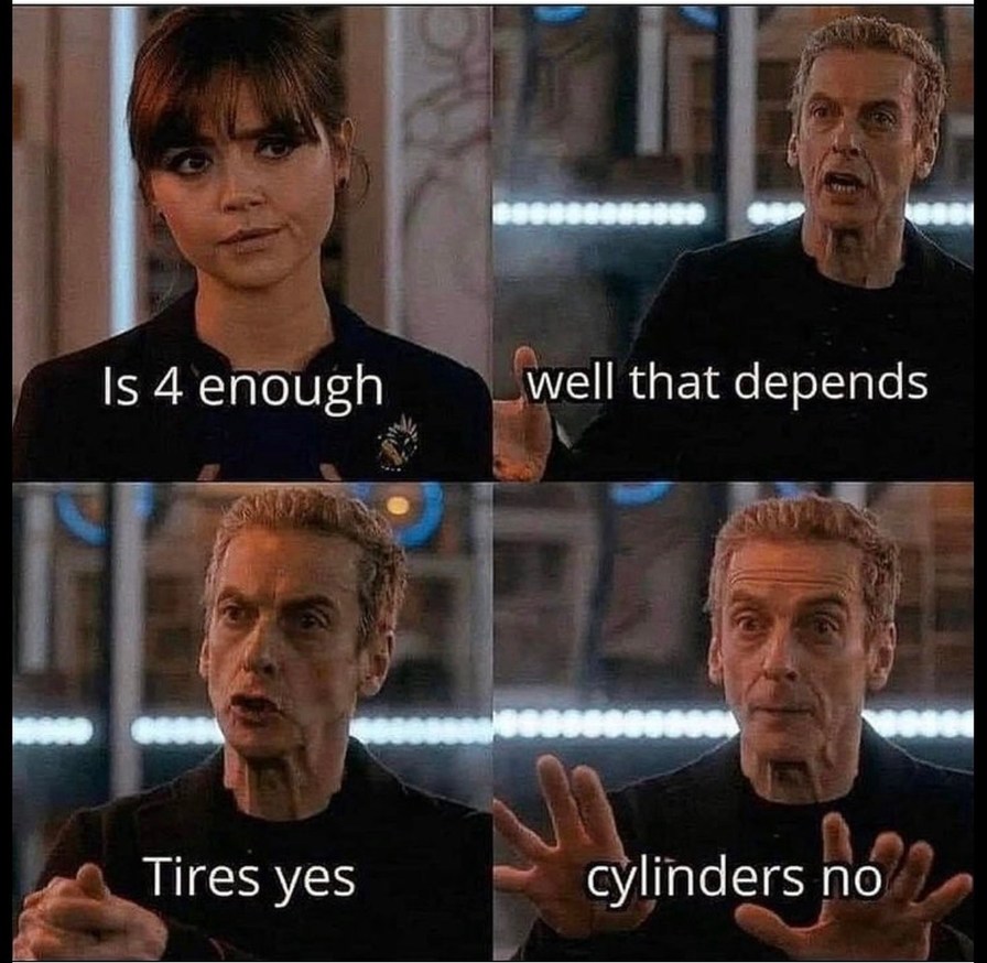 No replacement for displacement! - meme