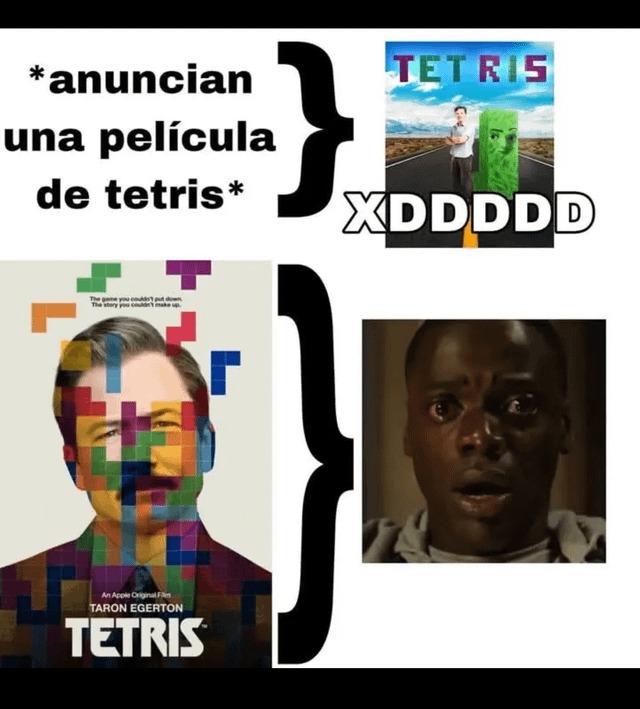 Tetris la película - meme