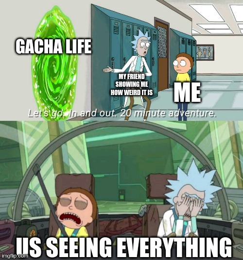 Créditos na imagem } Devolve po - Gacha Life MEMES