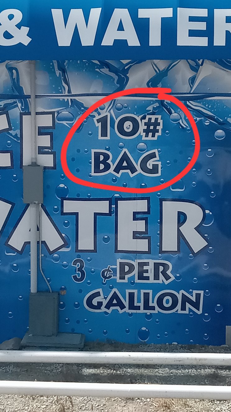 A 10 what bag? - meme