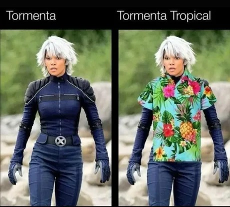 Tormenta tropical - meme