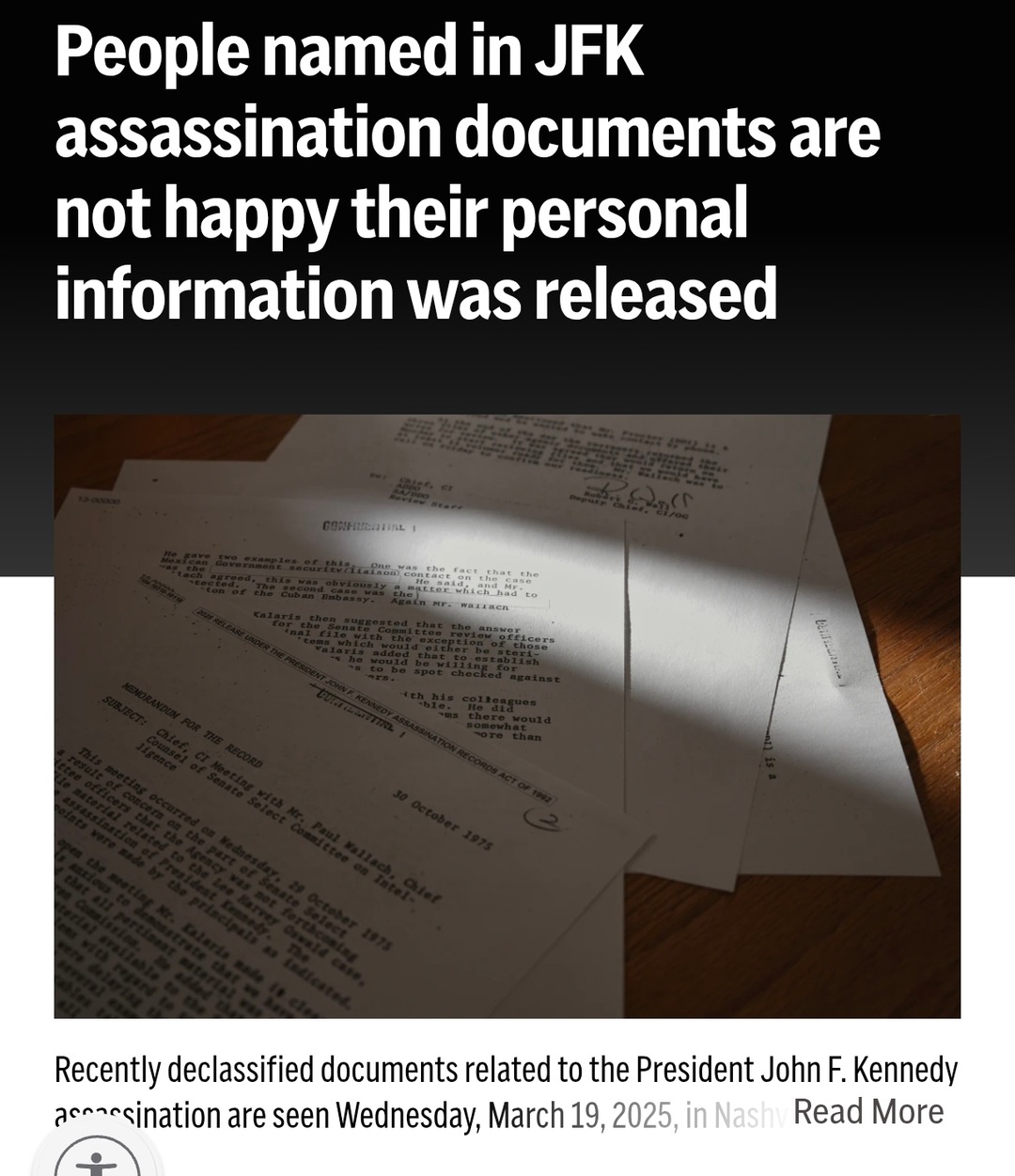 JFK assassination docs just dropped and some people are not happy - meme