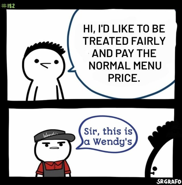 This is Wendy's - meme
