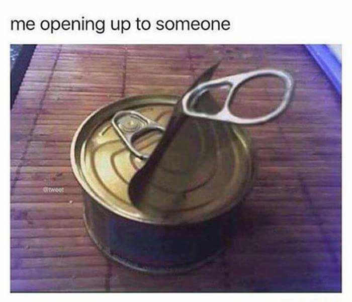 opening up - meme