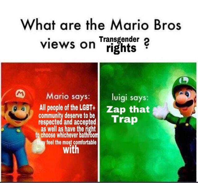 Mario Bros’ Views - meme