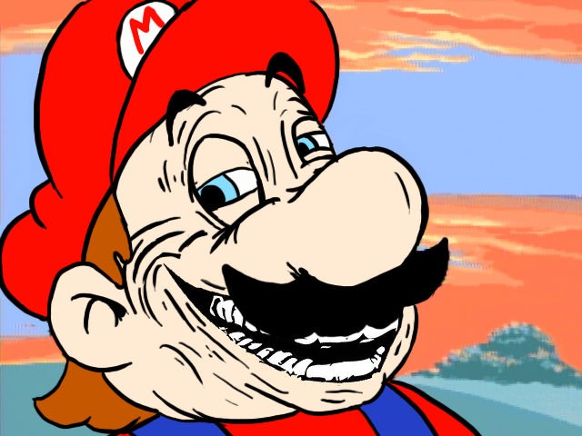 Mario :trollface: - meme