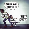 Peter Parker meme