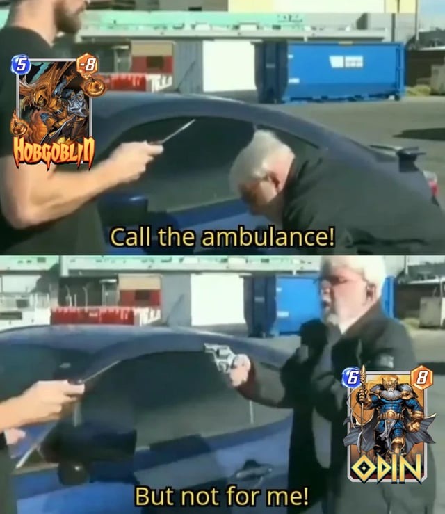 Call the ambulance - meme