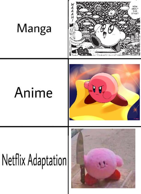 Kirby GOD - meme