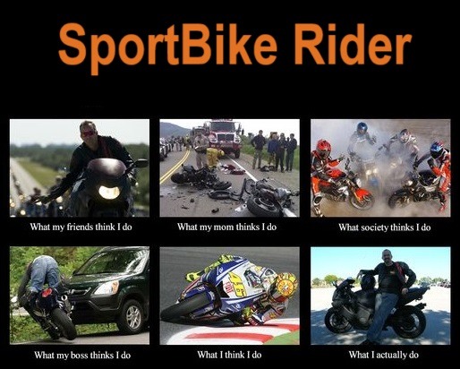 Sportbike Rider - meme