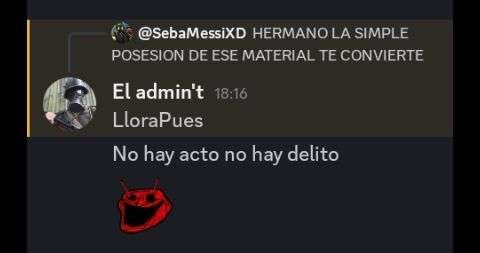 "No hay acto no hay delito" Frase cliché de pedofilo junto a "Muy madura para su edad" o "Ella dijo que sí" - meme