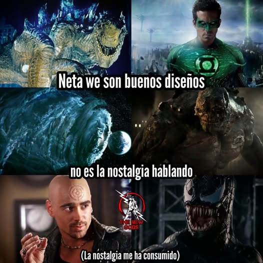 la nostalgia aveses no es buena - meme