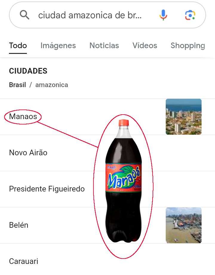 Pregunta: ¿Alguien Toma Manaos Cola? - meme