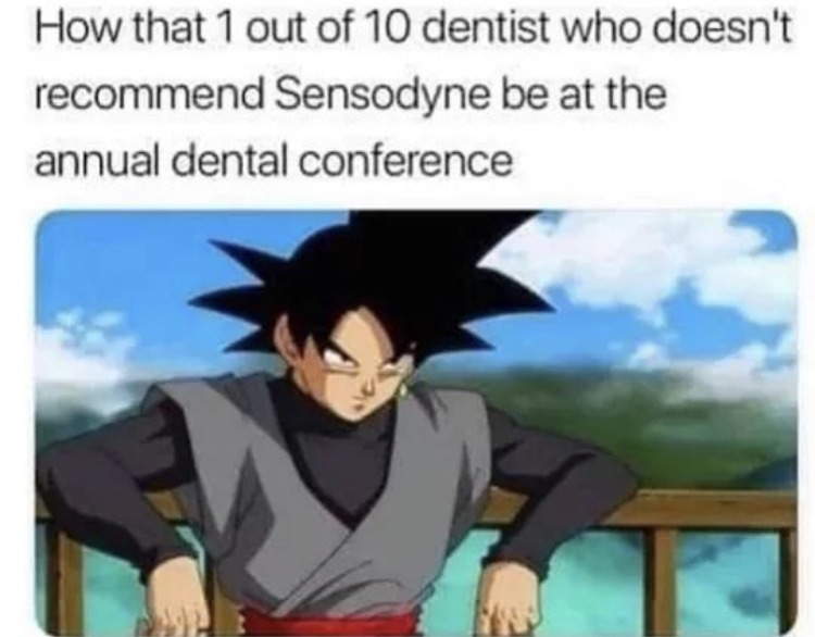 1/10 dentists - meme