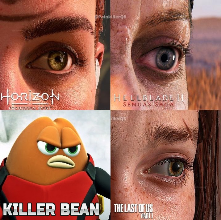 Killer Bean graffics - meme