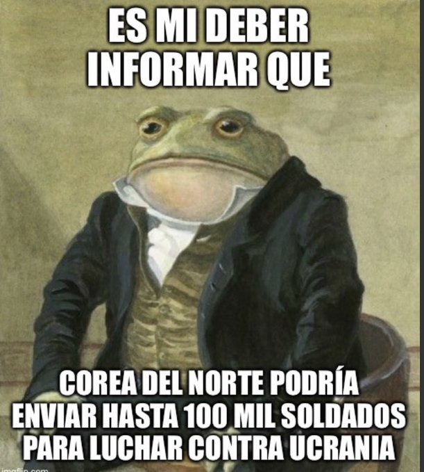 ultimas noticias de Corea de Norte - meme