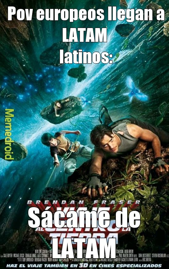 Pov europeos llegan a LATAM - meme