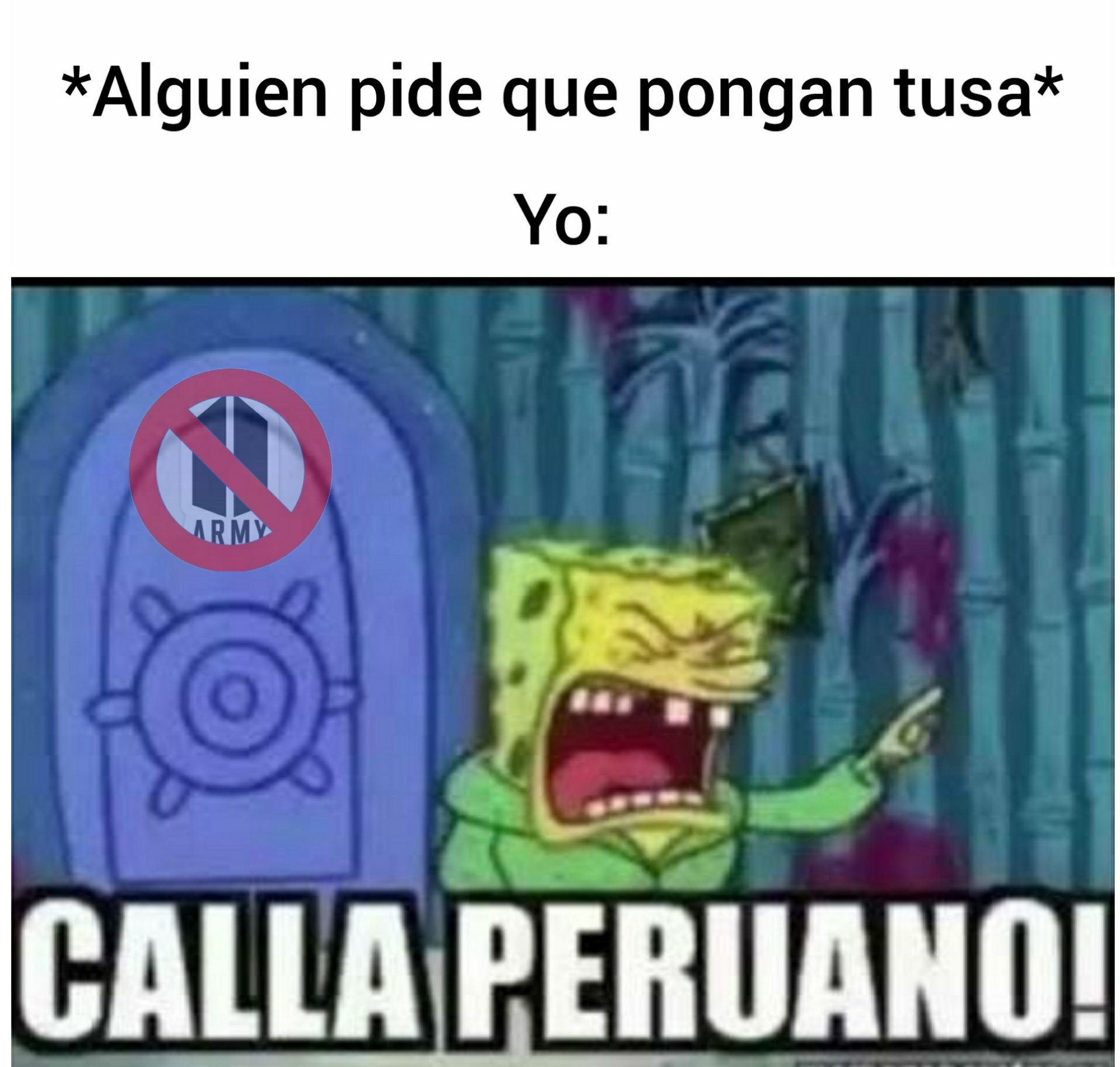 Calla peruano - meme
