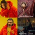 Feet of the Queen