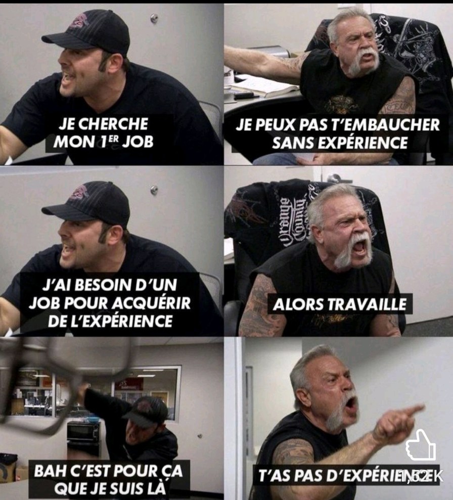 Ça rentre pas dans les cases! - meme