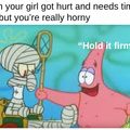 I said hold it FIRMLY