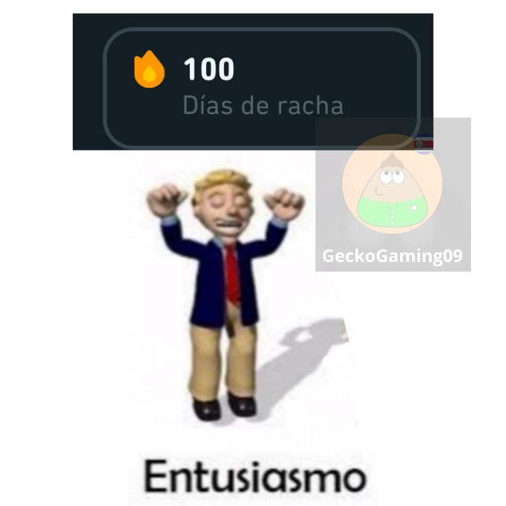 100 días :allthethings: (es el último meme de Duolingo que hago)