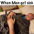 When men get sick