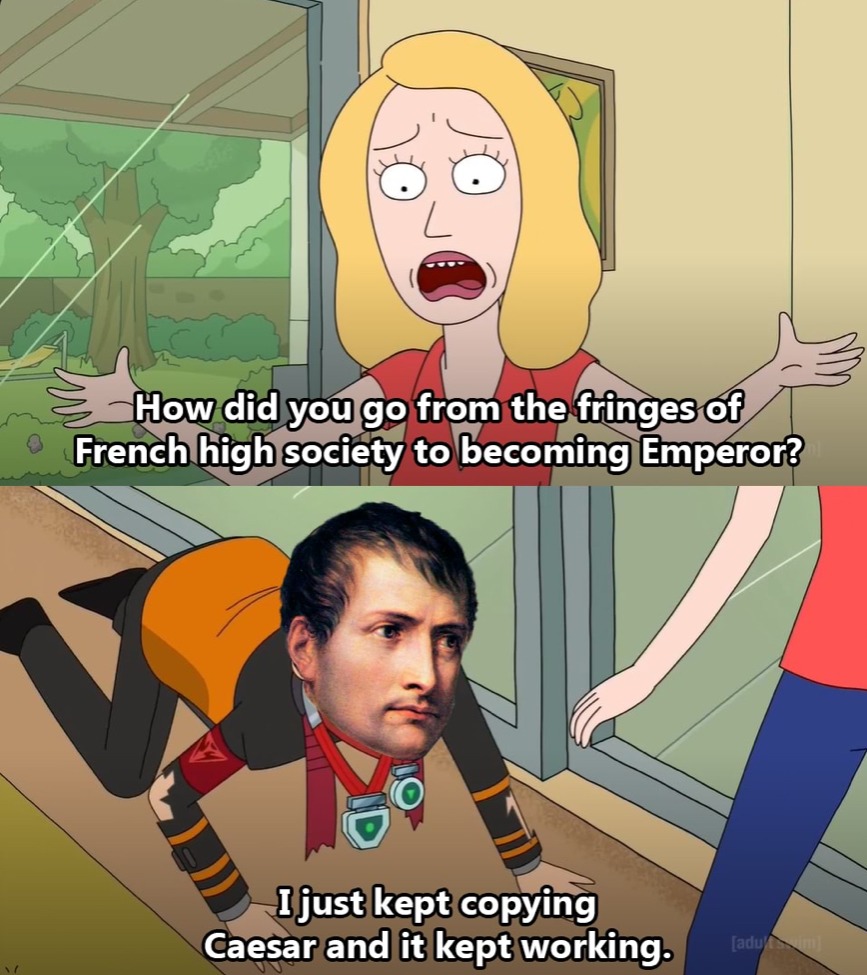 the baguette empire - meme