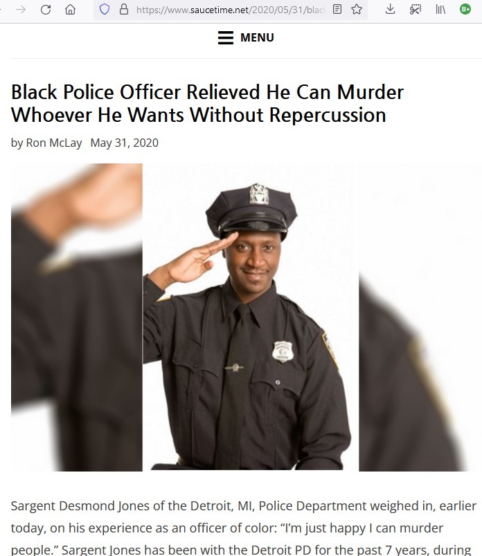 S.S. - Black officer - meme