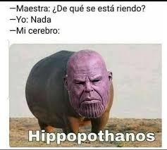 THANOS Y LAS DROGAS QUE LO CONVIERTEN EN PLATHANOS - meme