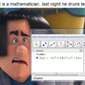 He's the Lor-axis, he calculates with ease
