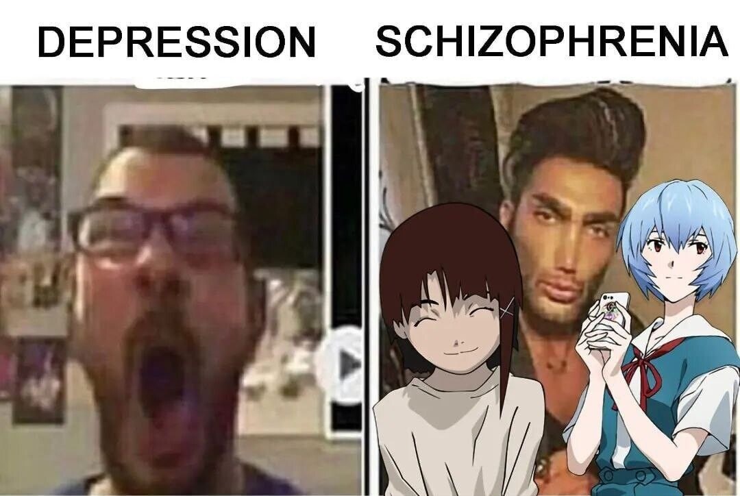 Chadzophrenia - meme