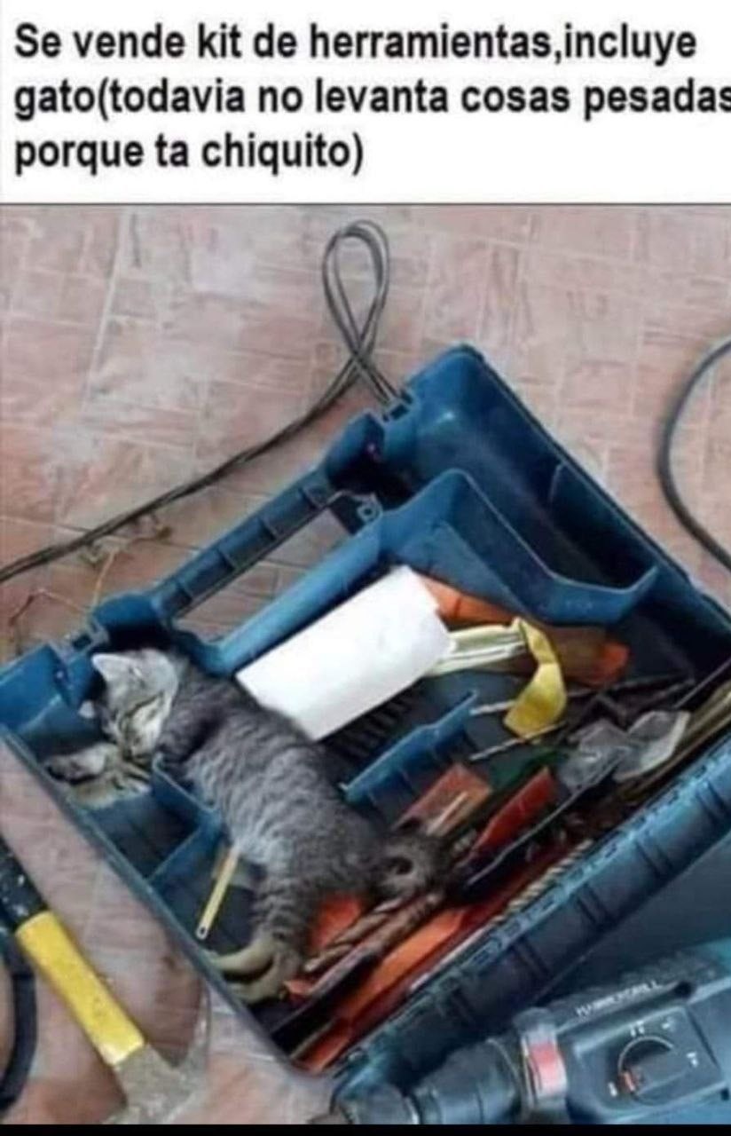 Caja de herramientas - meme