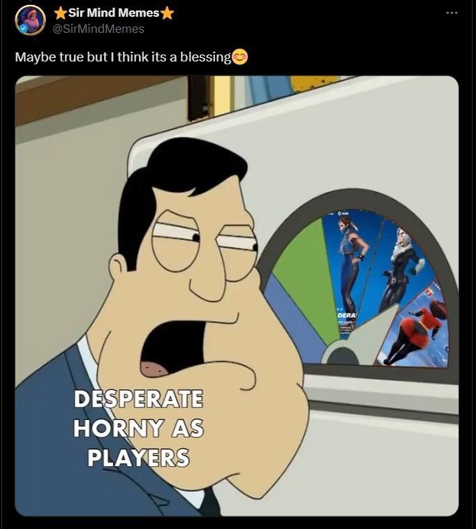 Mrs Incredible Fortnite skin meme