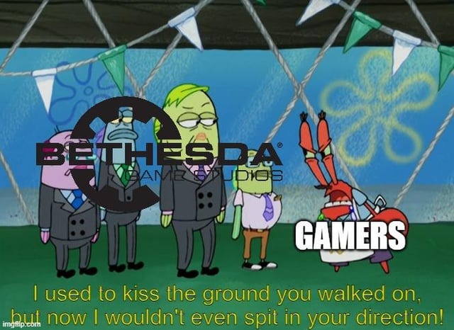 Bethesda gaming meme
