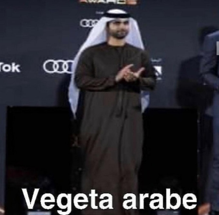Vegeta árabe - meme