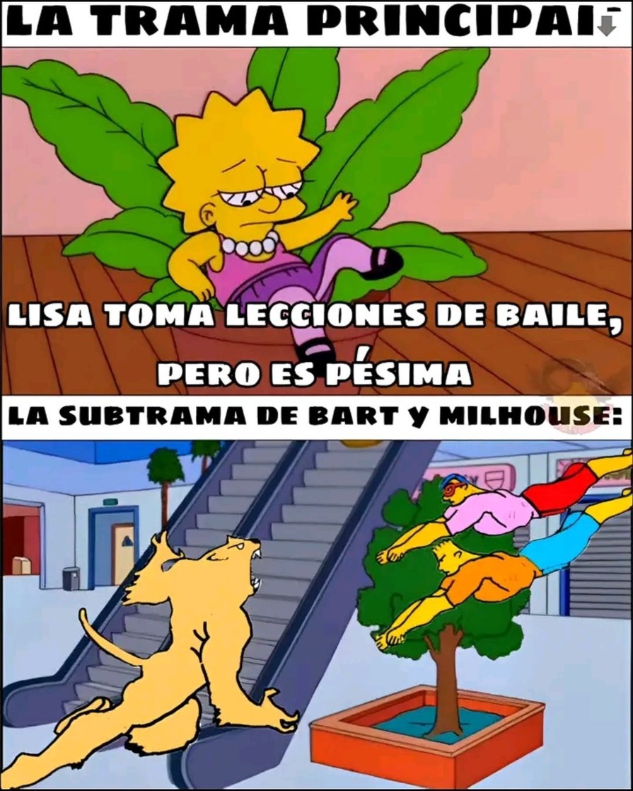 El título está en una subtrama - meme