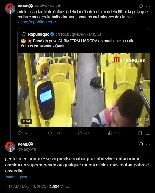 A MINA TÁ ESPERANDO CÓDIGO MORAL DE BANDIDO KKKKKKKKKKKKKKKKKKKKKK - meme