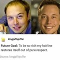 Elon ages in reverse.