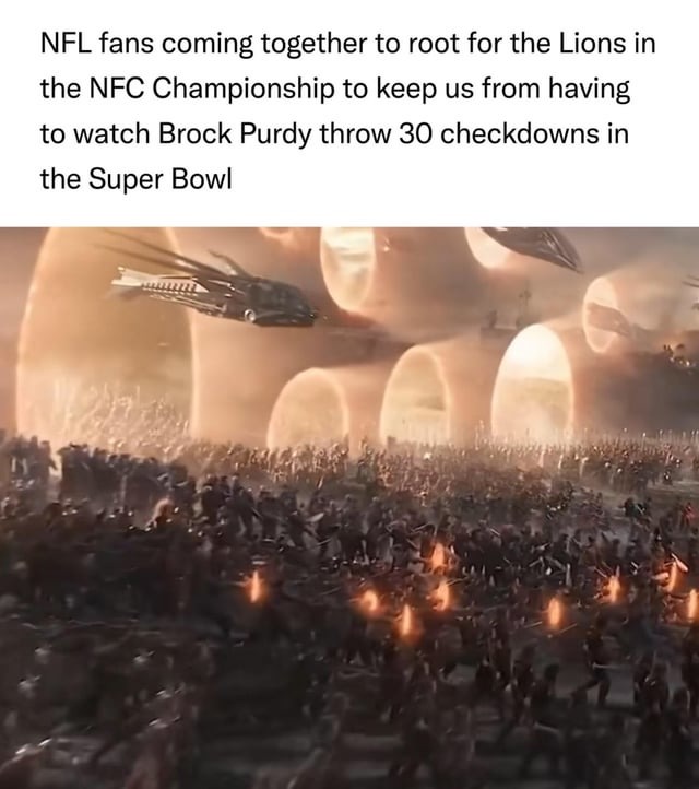 Lions Super Bowl meme