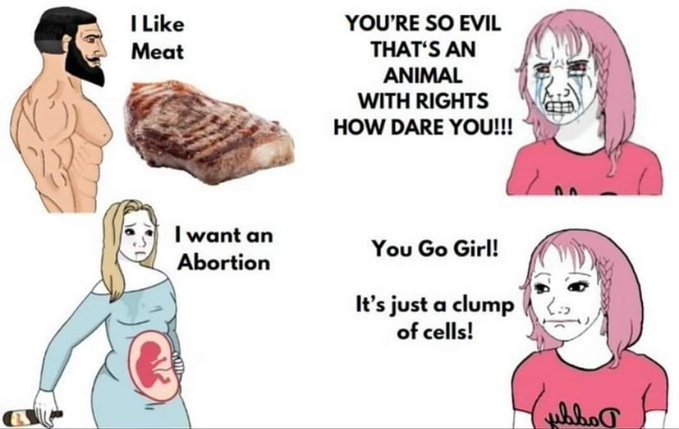eat your meat, save your kids - meme