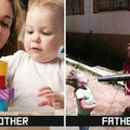 madre vs padre