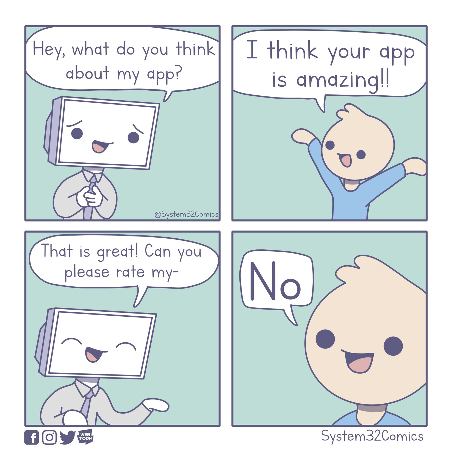 Your App is Amazing! - meme