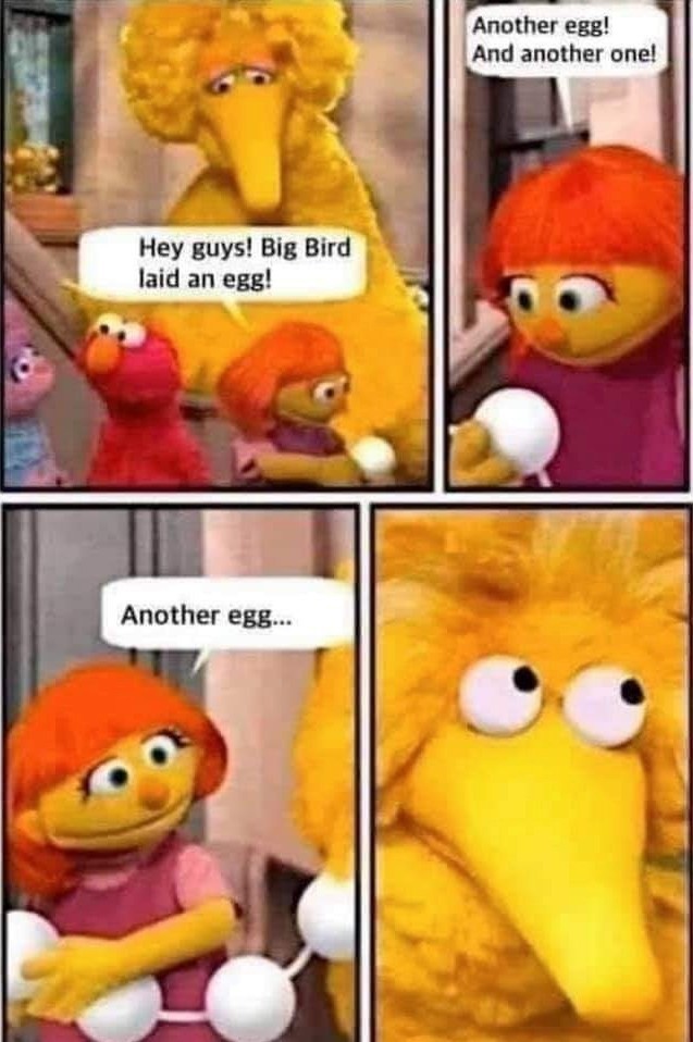 Butt Eggs - meme