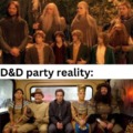 D&D party reality
