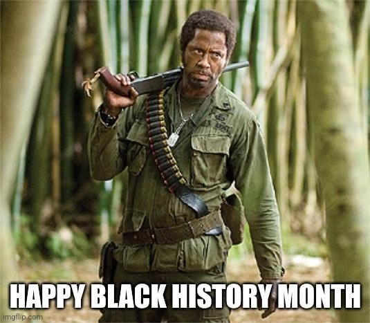 Happy Black History Month meme